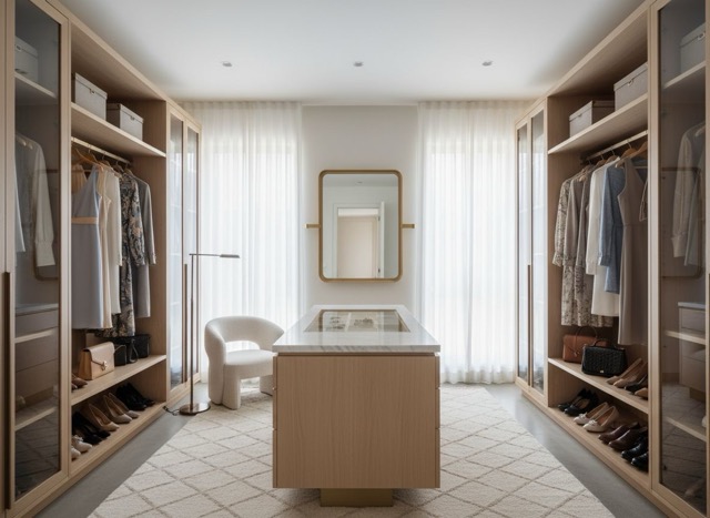 Applying a reference closet style to another closet