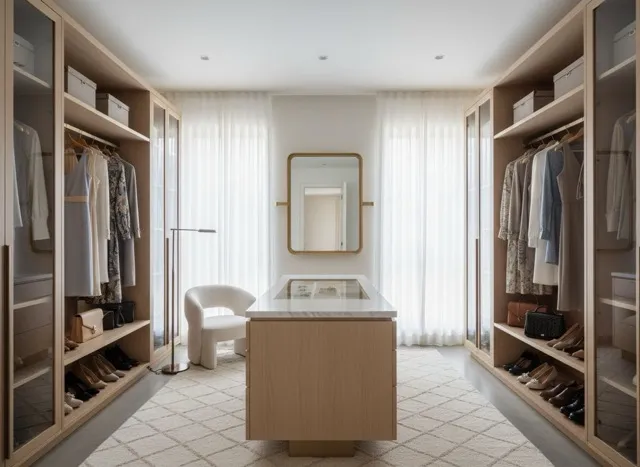 Applying a reference closet style to another closet