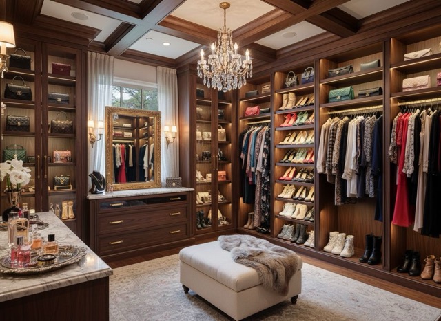 Luxury closet design